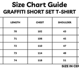 Graffiti Short Set White