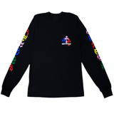 Multi Color Cross Longsleeve