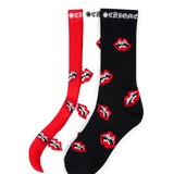 Chrome Mouth Socks