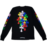 Multi Color Cross Longsleeve