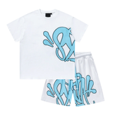 Graffiti Short Set White