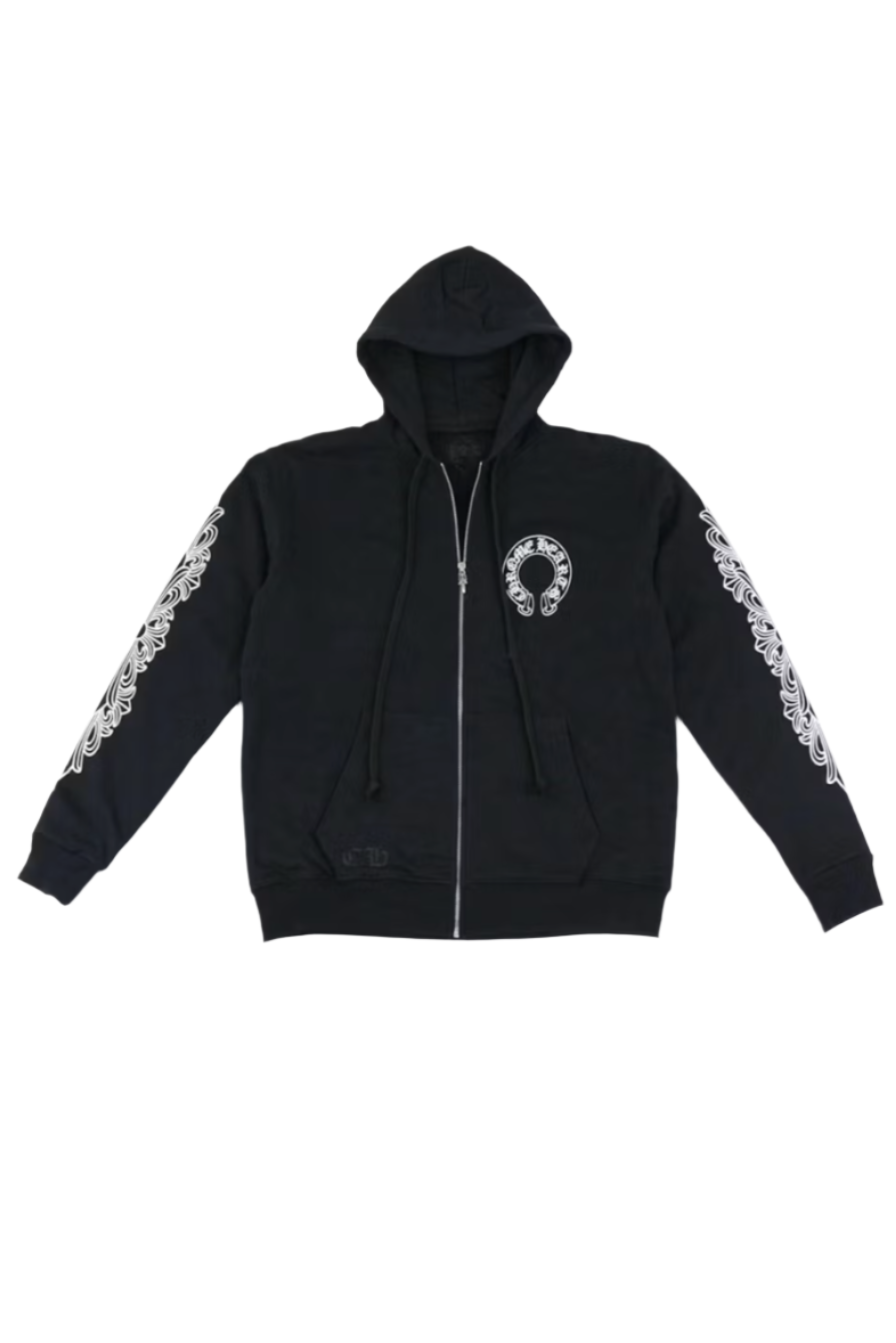 Chrome Zip Hoodie