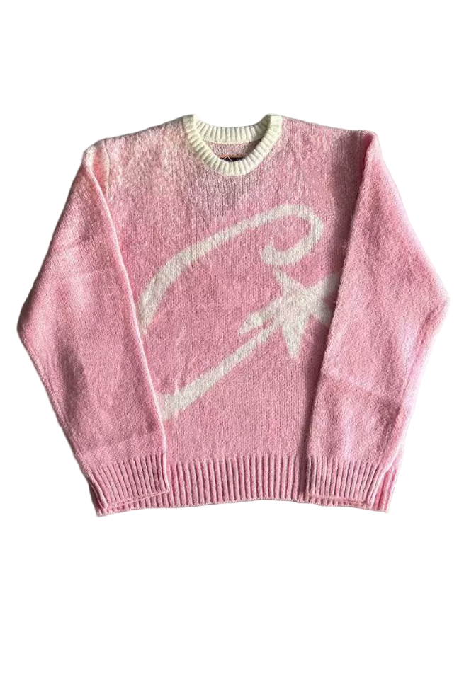 Gradient C-Knit Sweater