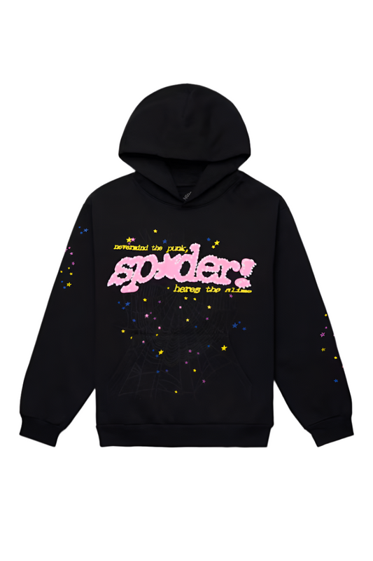 V2 Web Hoodie Midnight Black