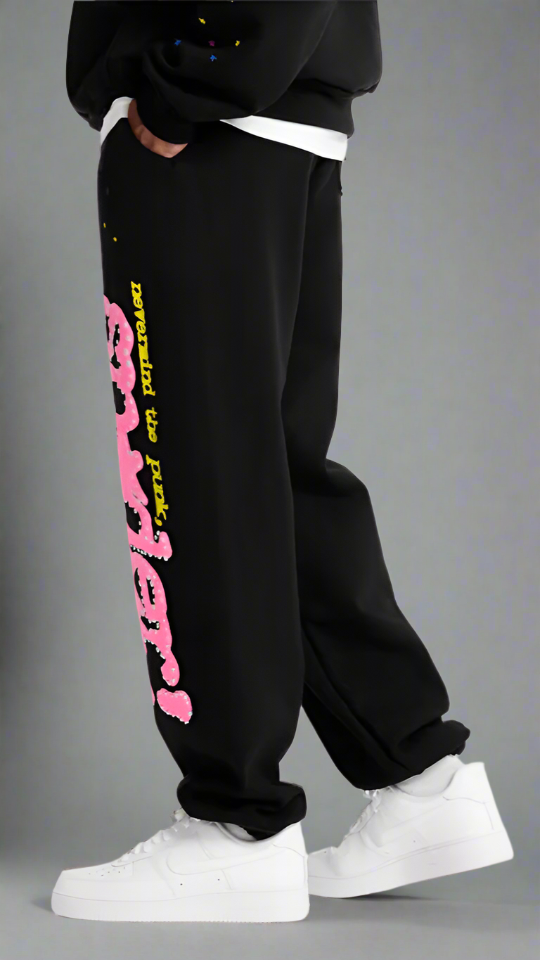 V2 Web Sweatpants Midnight Black