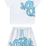 Graffiti Short Set White