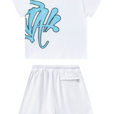 Graffiti Short Set White
