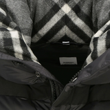 Check Detachable Puffer Jacket