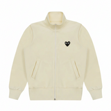 Heart Track Jacket Cream