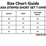 Casa Stripes Short Set