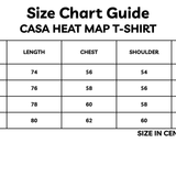 Casa Heat Map T-shirt