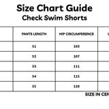 Check Swim Shorts
