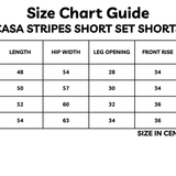 Casa Stripes Short Set