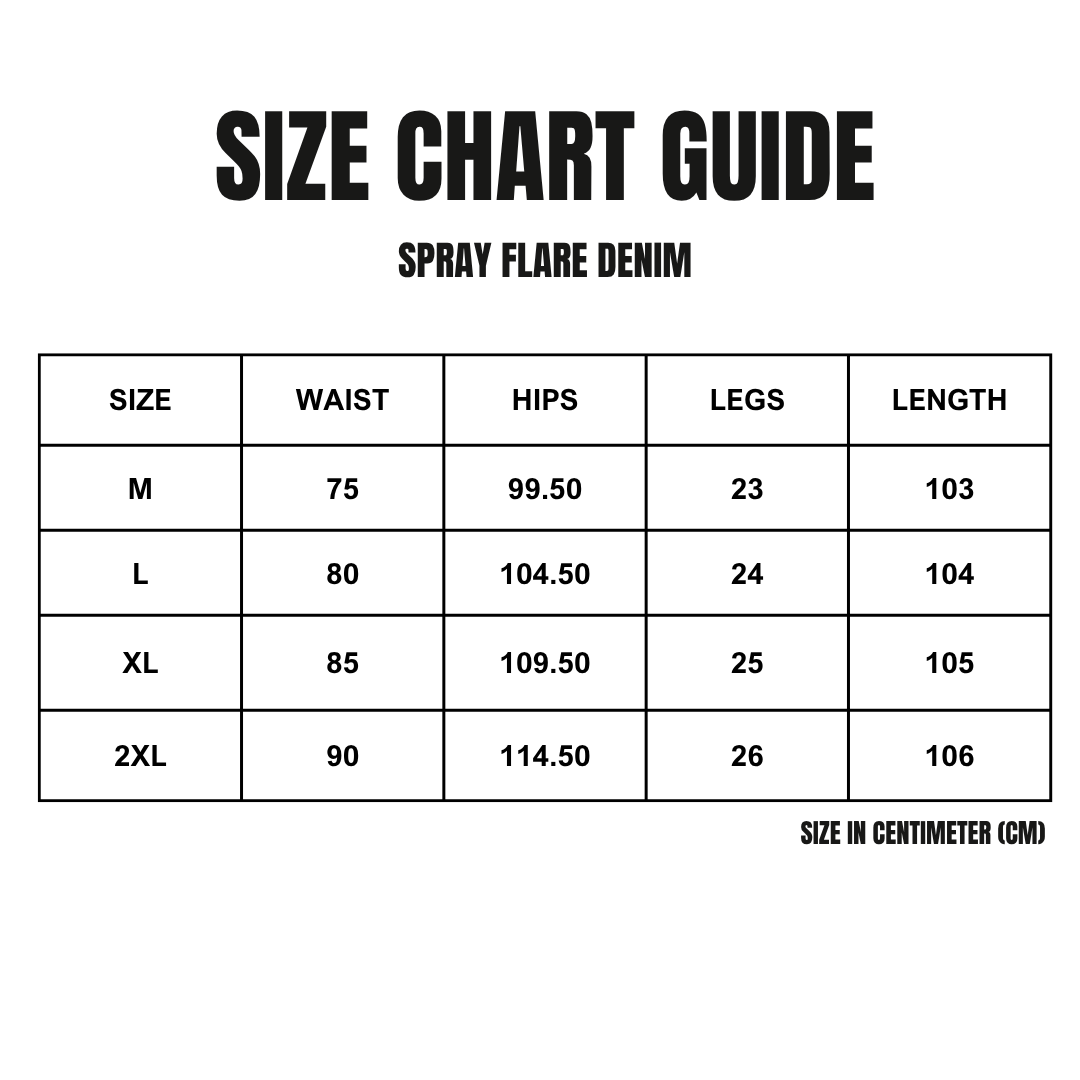 Spray Flare Denim