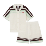 Casa Stripes Short Set